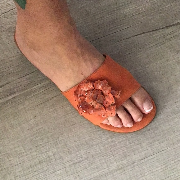 Aerosols Women’s Sandales Coral Size 9.5 EUC - Picture 5 of 9